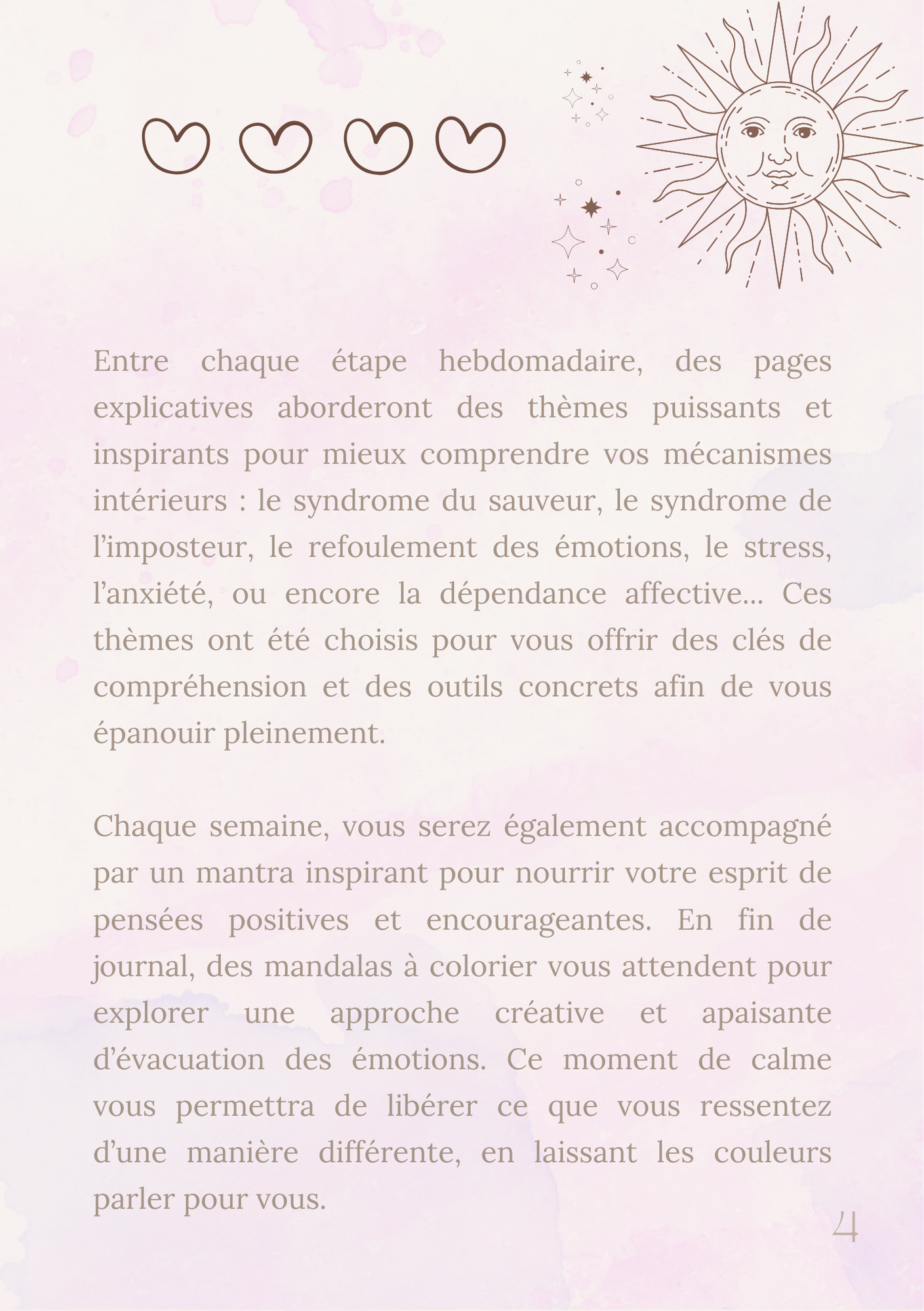 Mon journal, mes émotions et moi